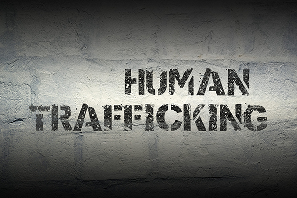 Human trafficking sign