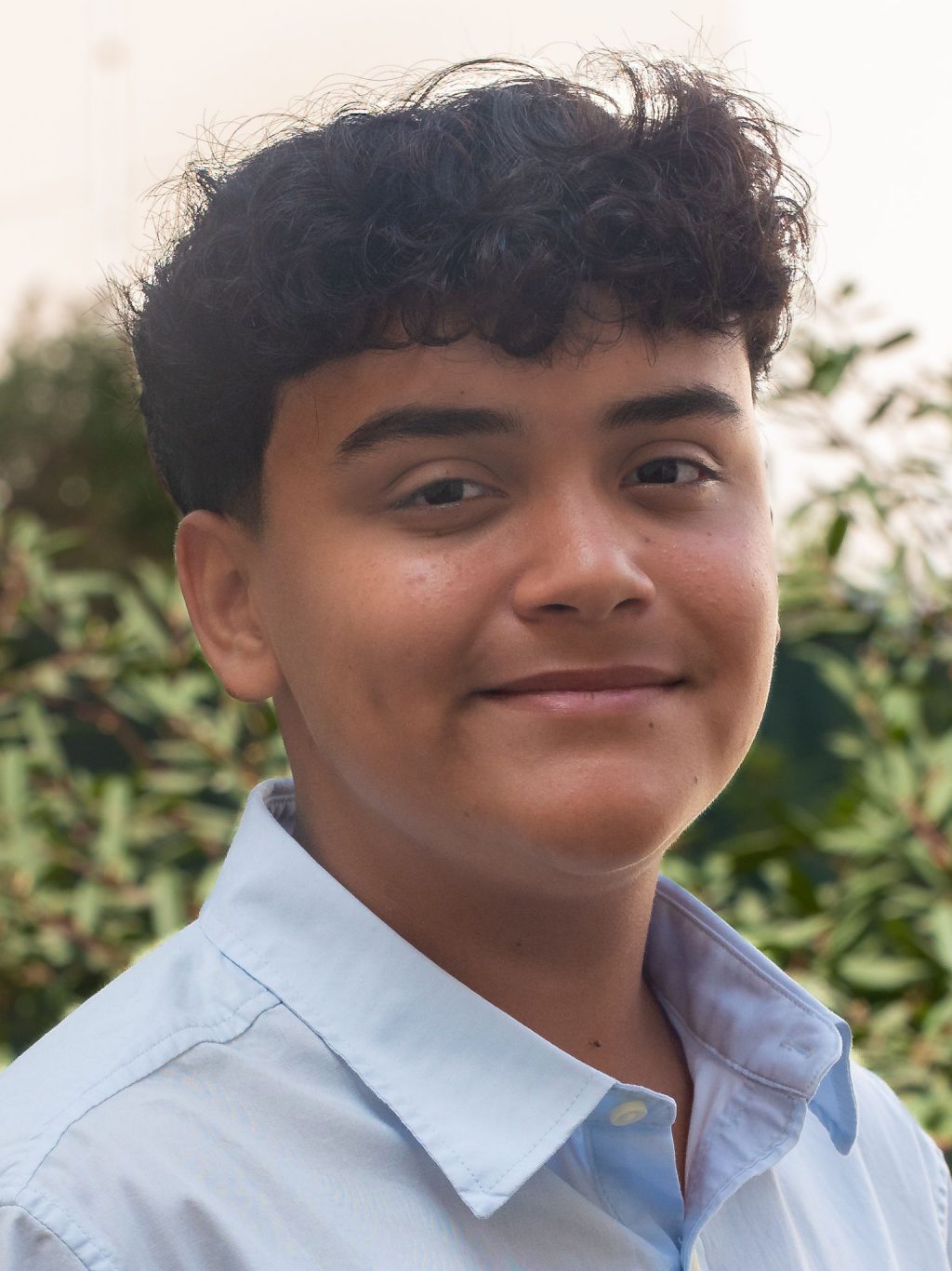 student advisory council member xavier joseph quiroz