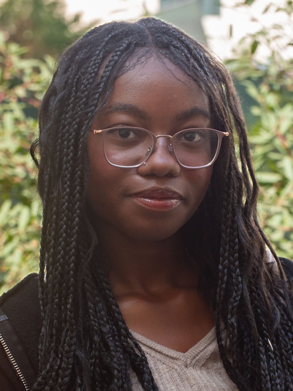 student advisory council member DeArie Coleman