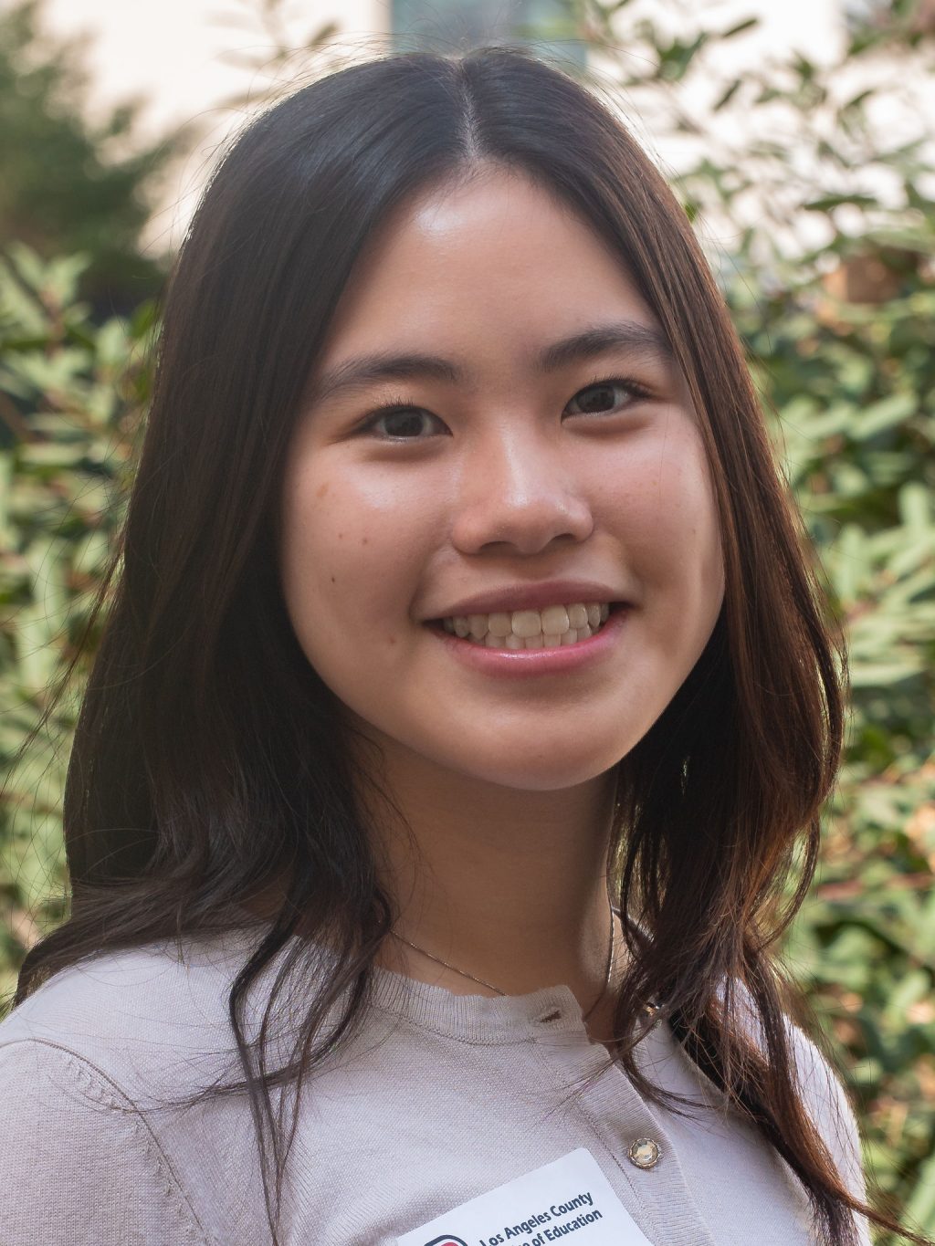Student Advisory Council Member Evelyn Lam