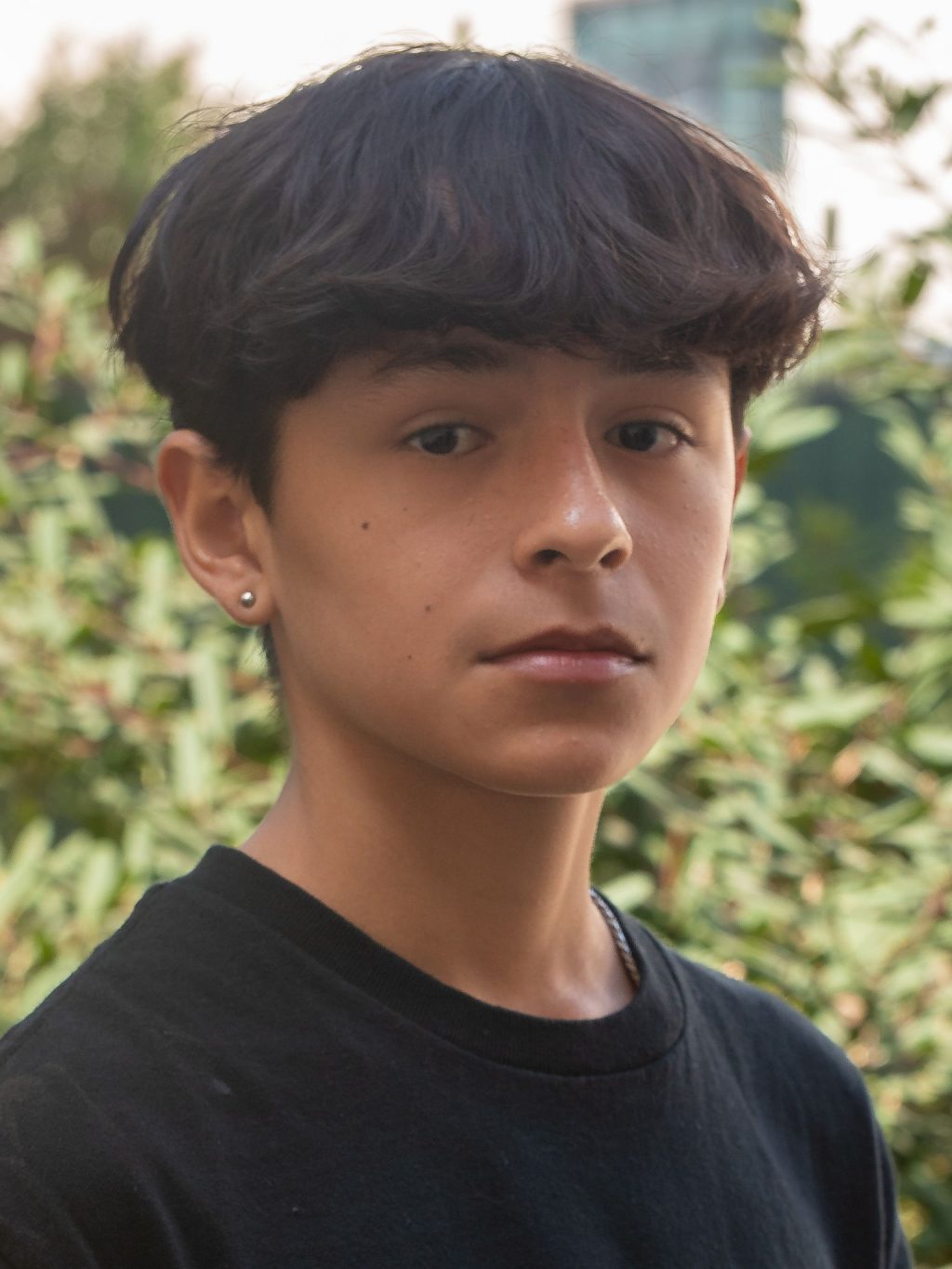 student advisory council member Noah Reyes
