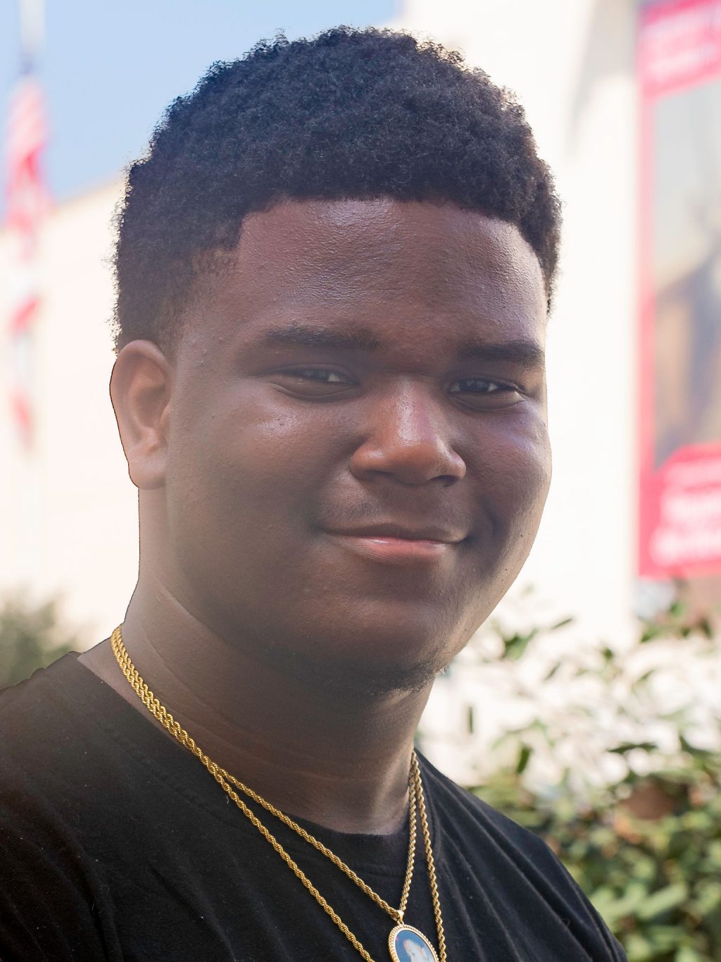 student advisory council member Patrick Taylor Cruse