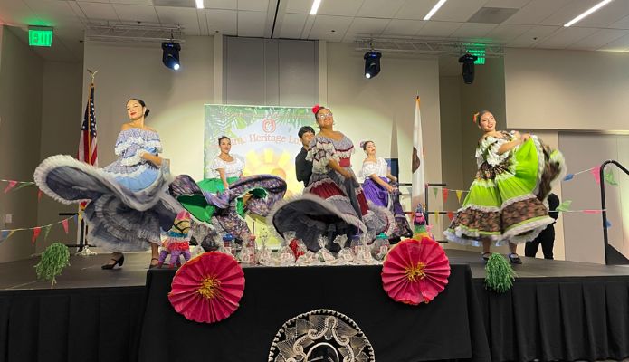 Group photo of Hispanic Heritage Luncheon celebration