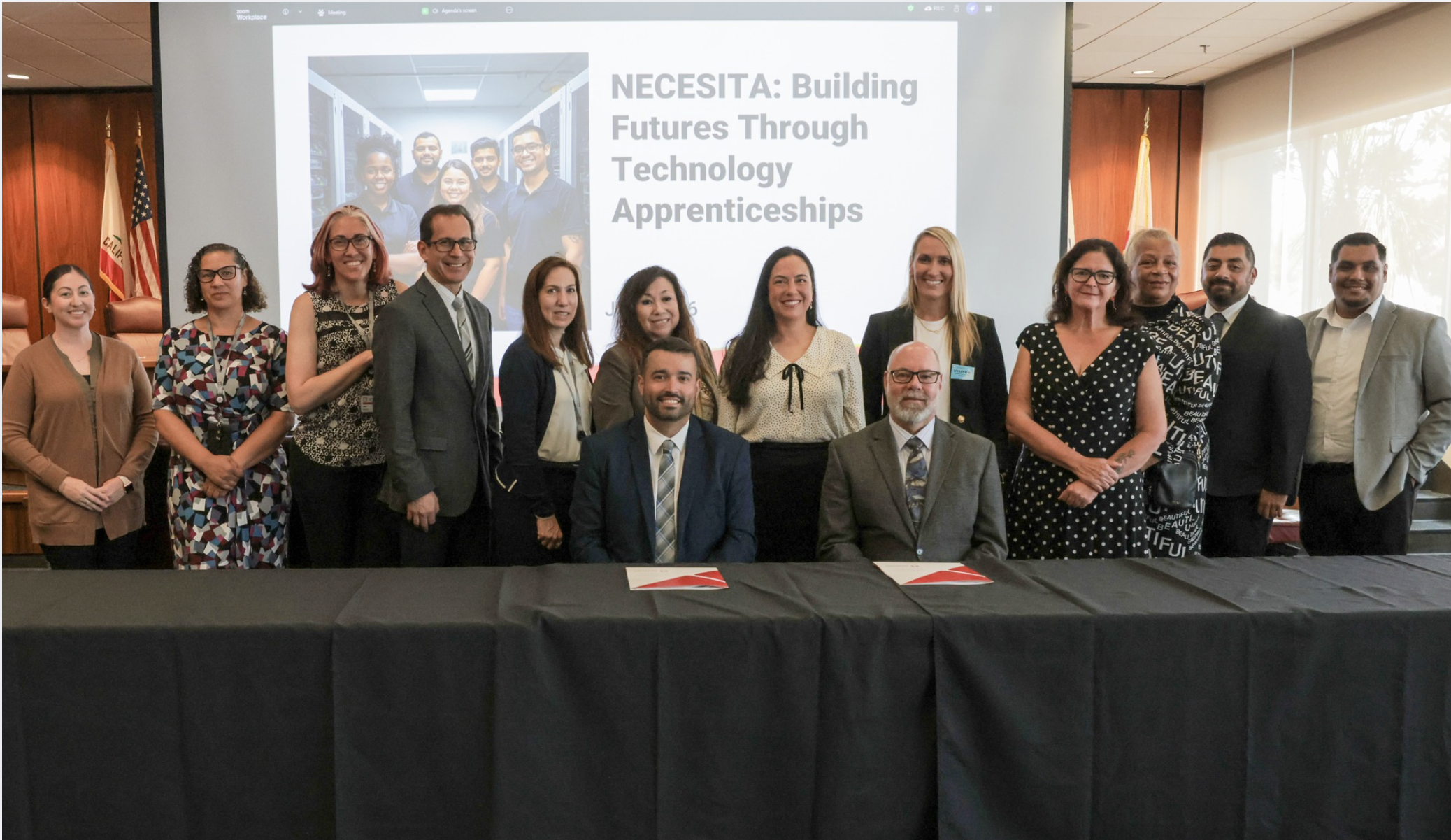 NECESITA agreement signing
