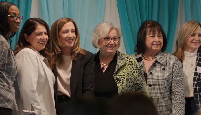 Women leaders at the Women's Conference