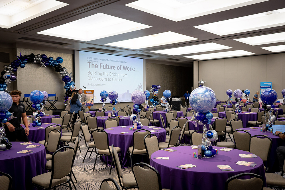 Banquet Hall for the 2026 Superintendents' Professional Collaborative Conference