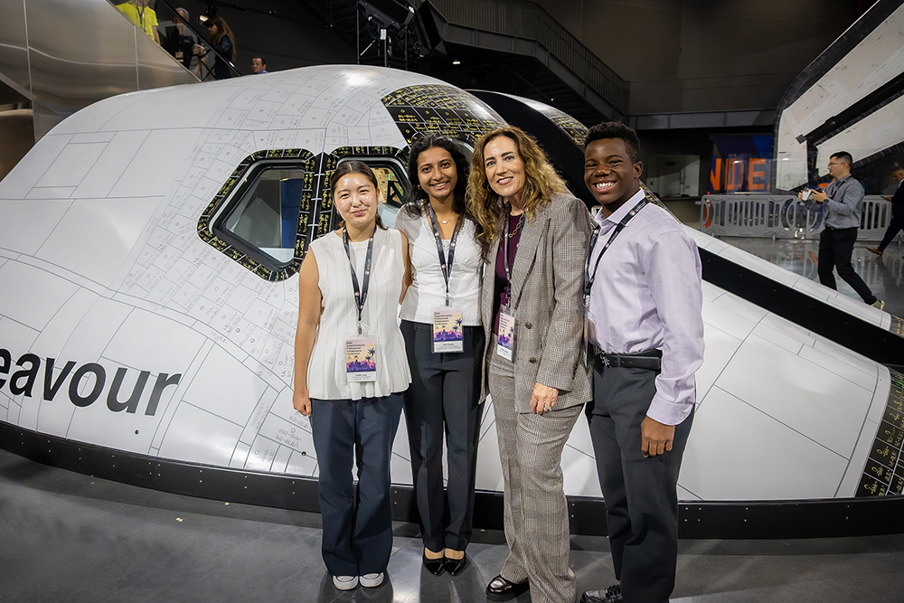 Dr. Debra Duardo with Student Advisory Council Members