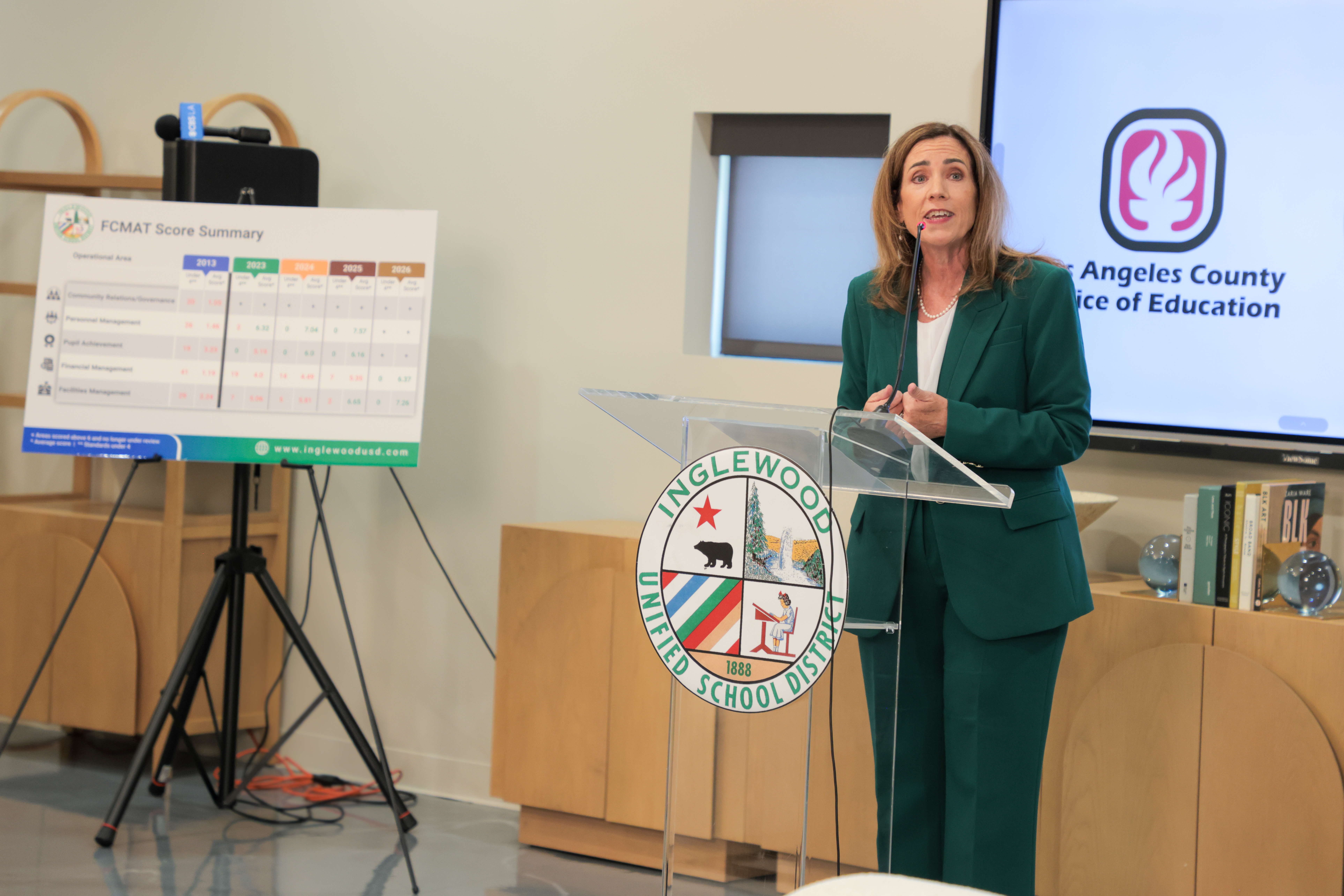 Dr. Duardo shares news of IUSD's progress toward local control
