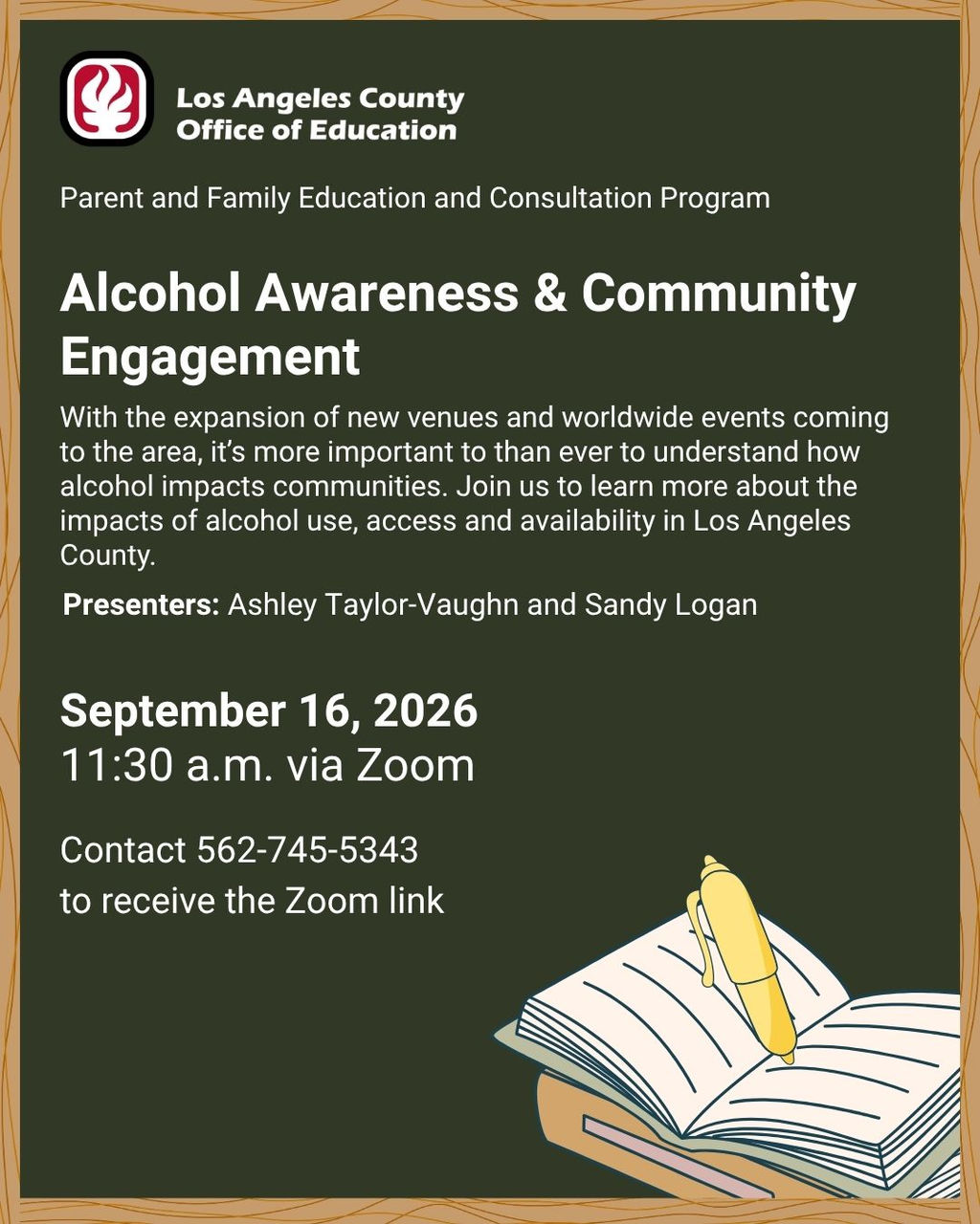 Drug Awareness September 2026 - 1