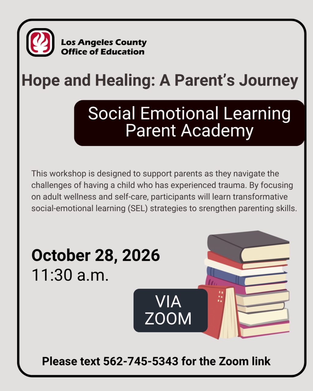 October Parent Academy -  - 7