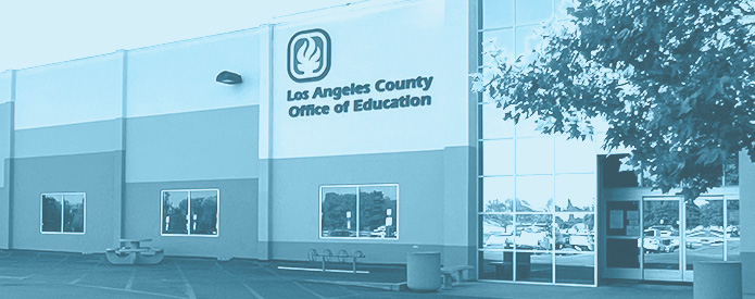 Front of LACOE building