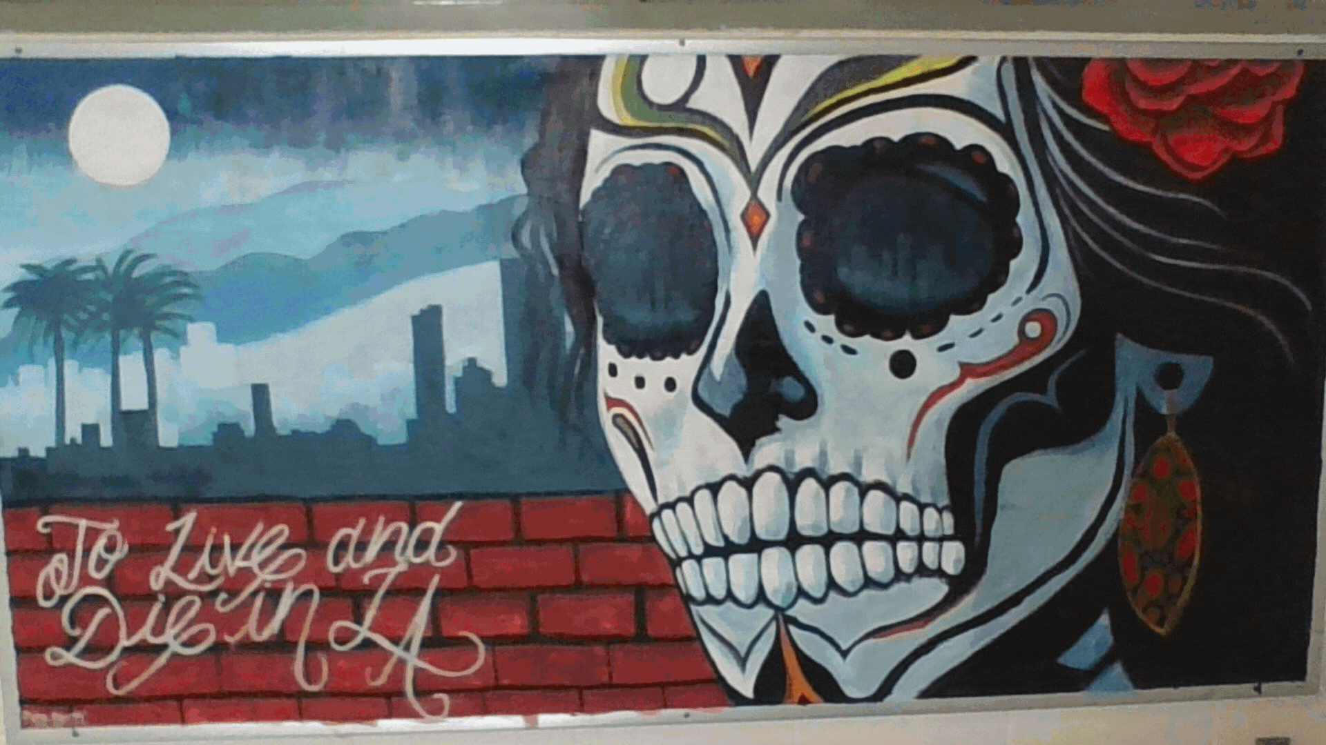 Los Padrinos Mural Art