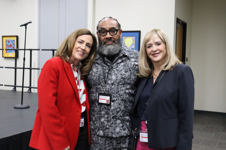 LACOE leadership and LACOE SEIU representative