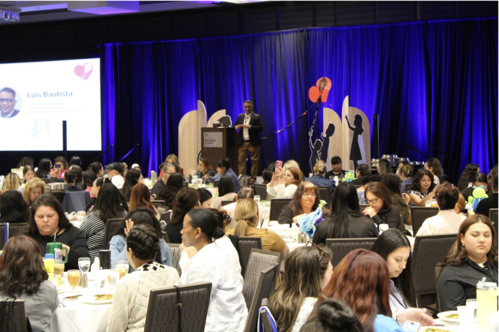 Group of early education teachers at a conference