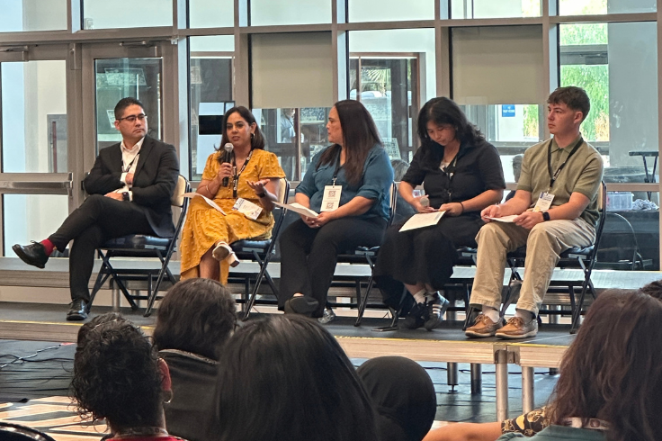 Speakers Panel at LACOE's 2026 AI and Innovation Symposium