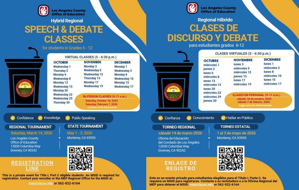 Speech and Debate