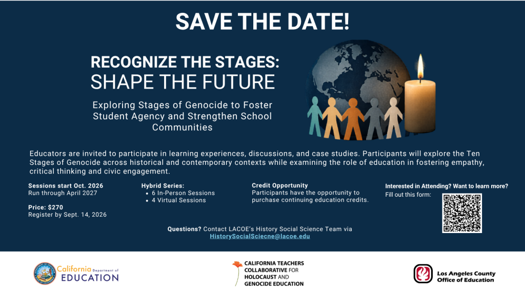 Recognize the Stages - Save the Date