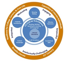 Circle graphics for multilingual instructor support