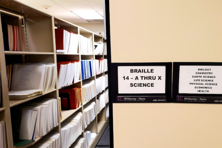 LACOE's braille resources