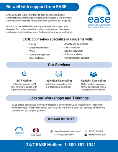 EASE Brochure 2025
