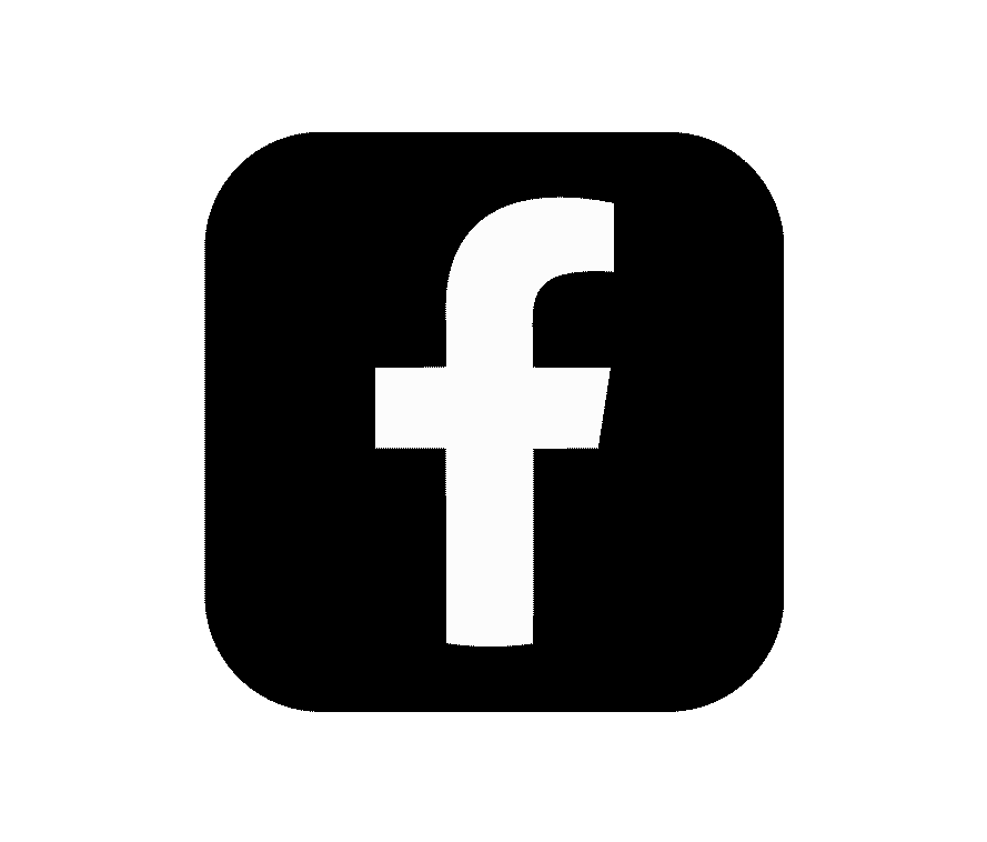 Facebook logo black