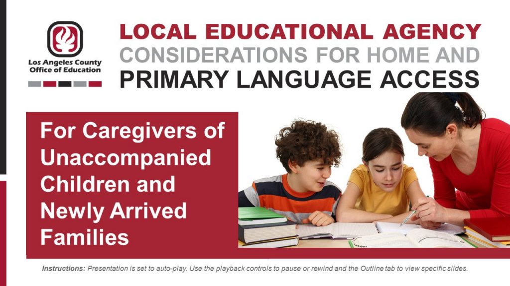 Home and Primary Language Access