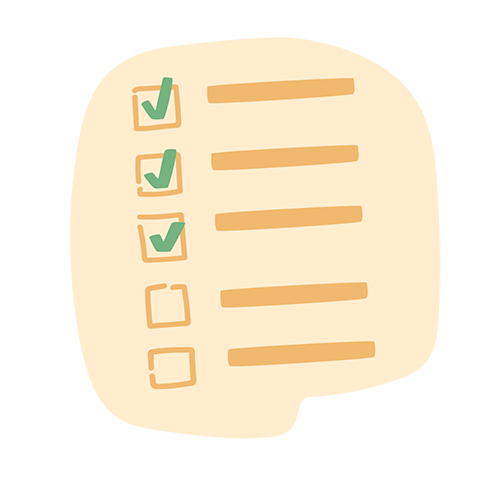 illustration of a checklist