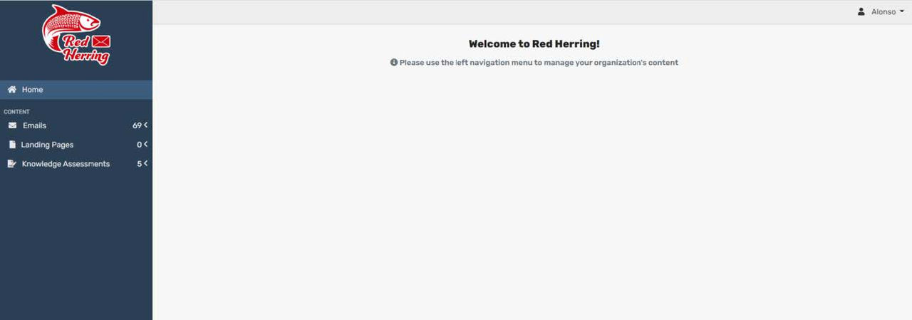 RedHerring Template Admin