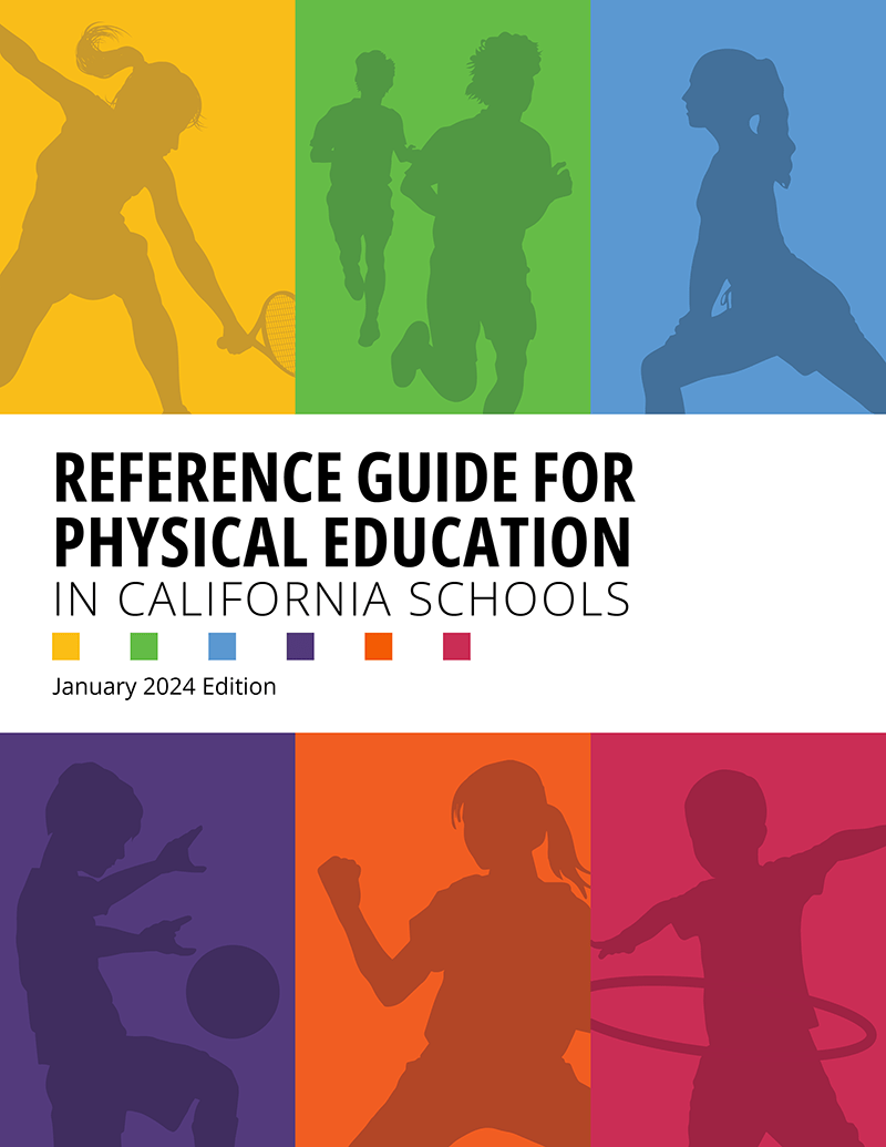Cover of "Reference Guide for Physical Education in California Schools"