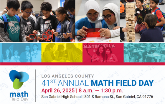 Math Field Day 2025 – Flyer